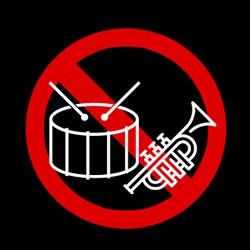 太鼓やホーン等の楽器等の持ち込み禁止
